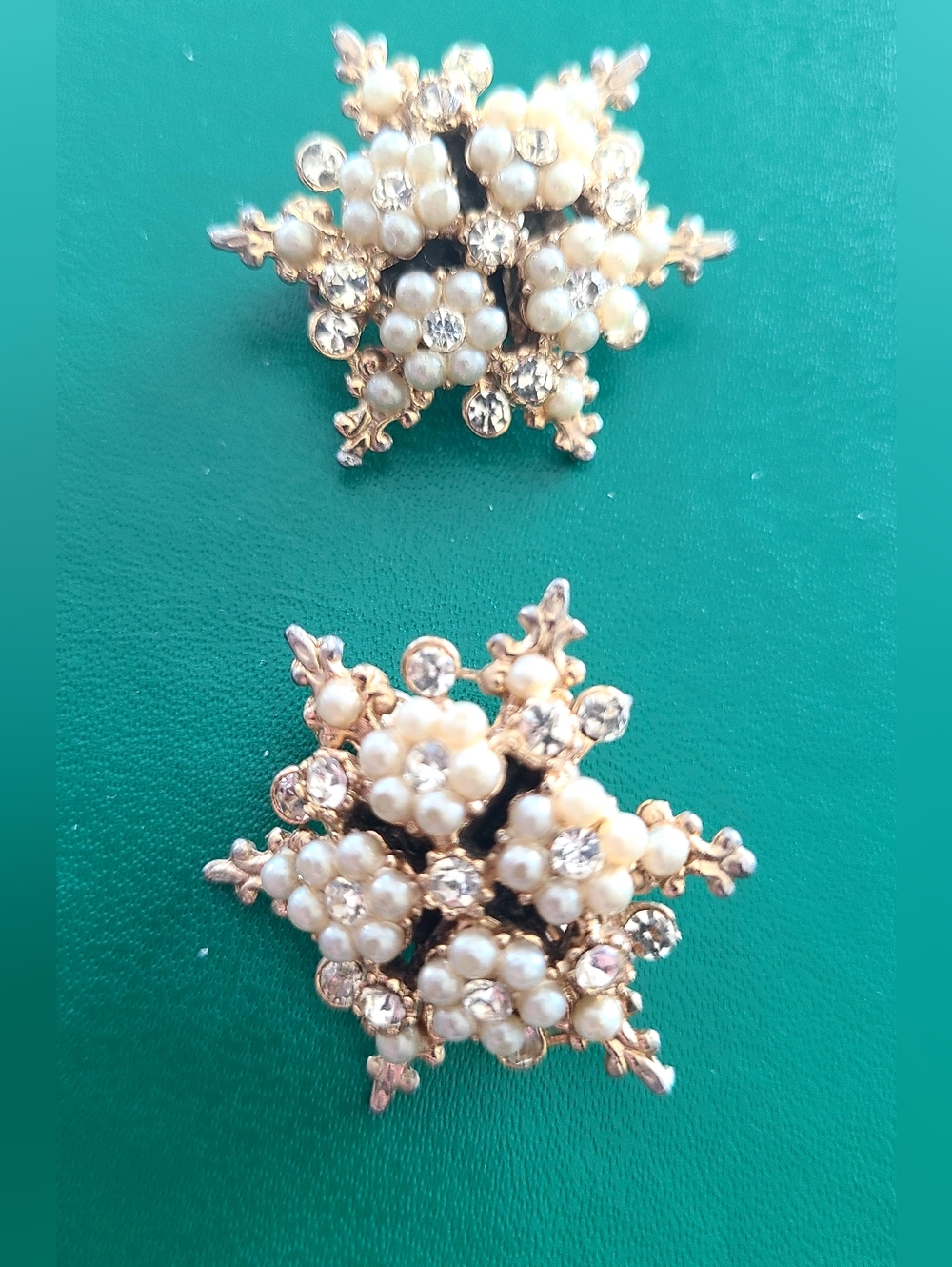 Vintage Pair of Brooches